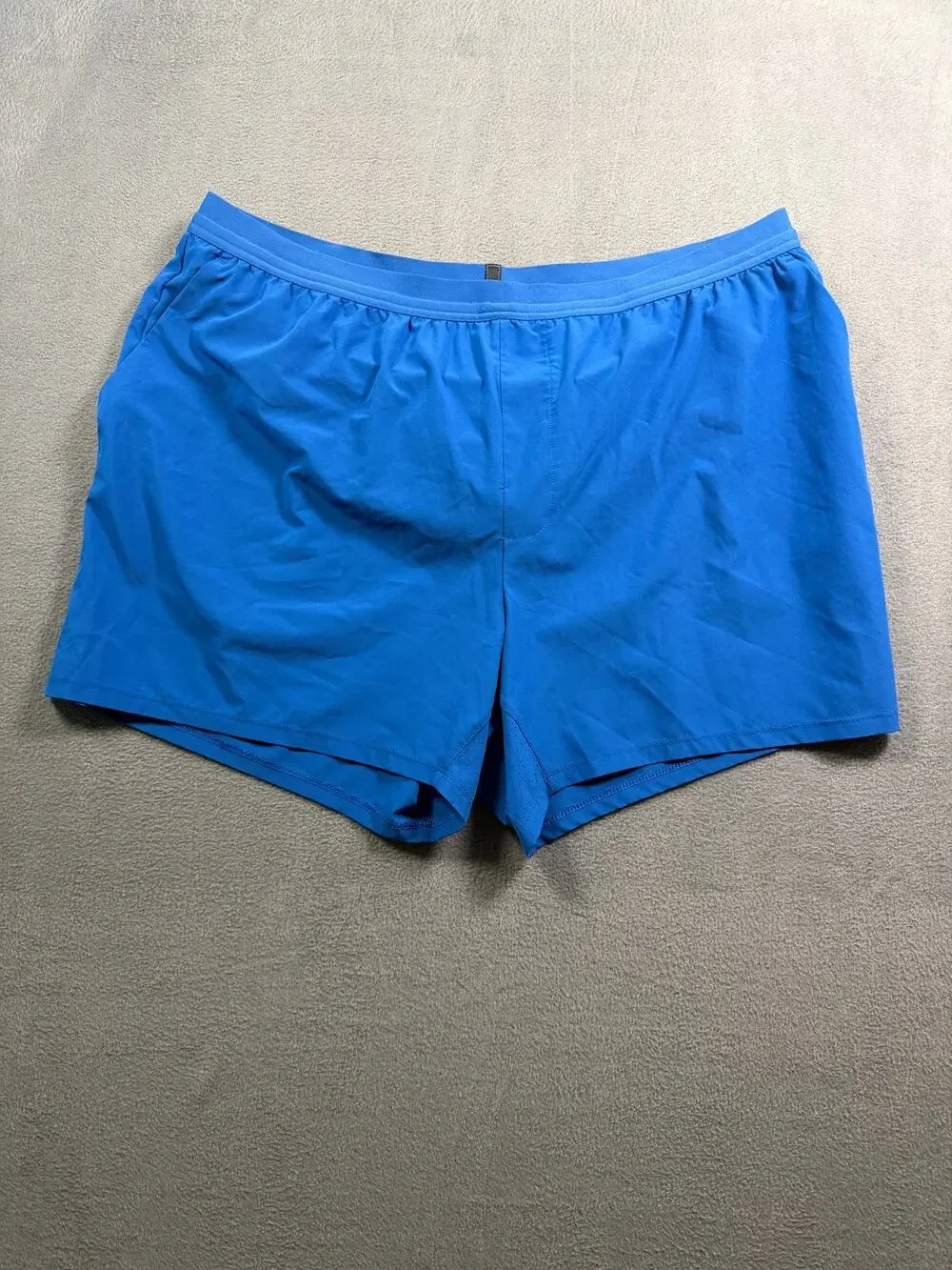 VRST Men's Royal Blue Active Training Running Gym Athletic Shorts Size XXL